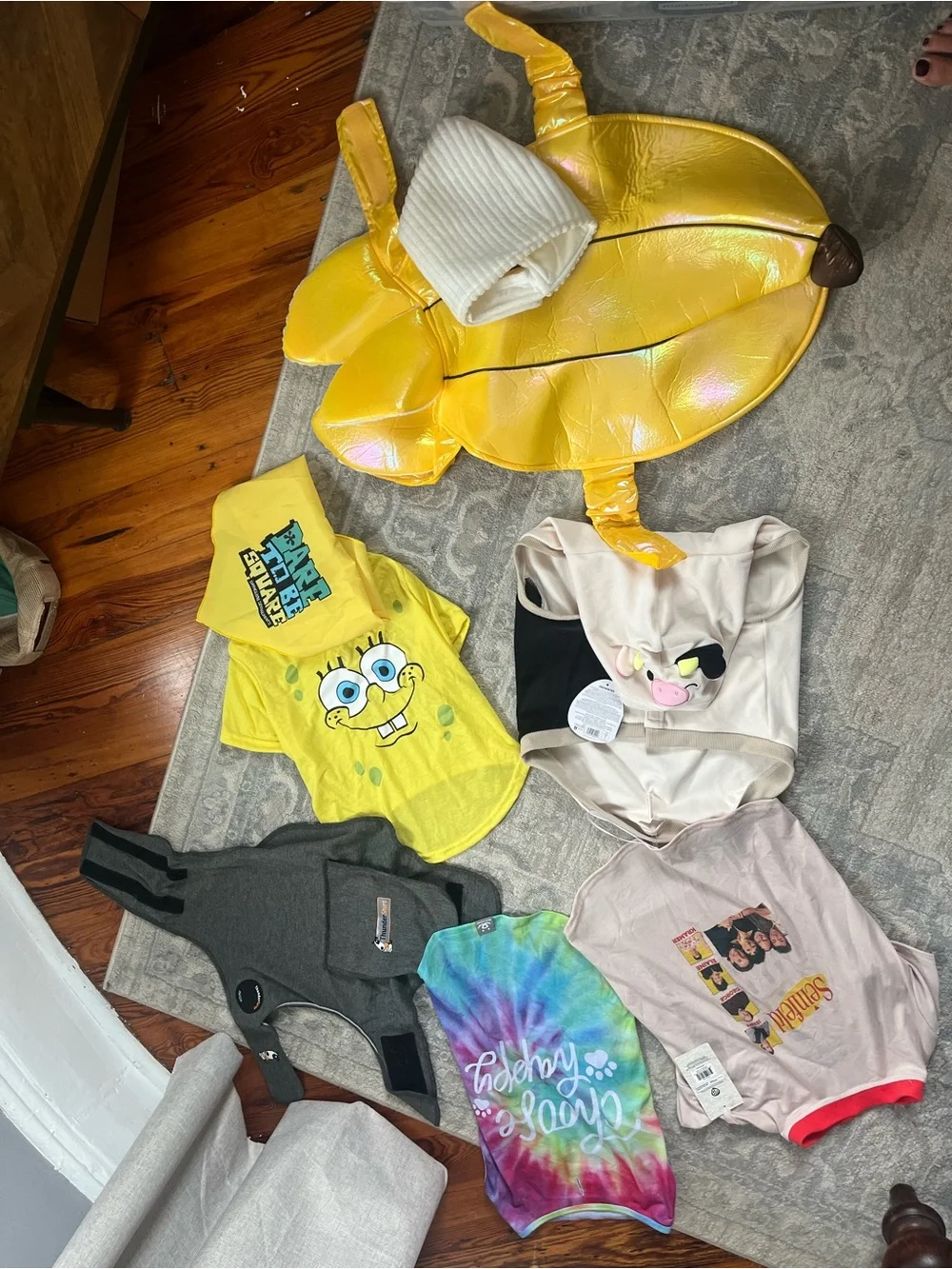 Bundle of medium sized dog clothes